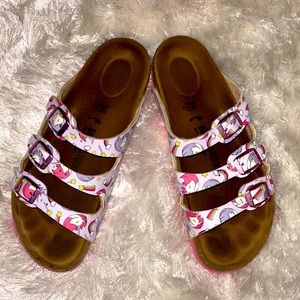 Unicorn Birkenstocks Size 34 (3-3.5)